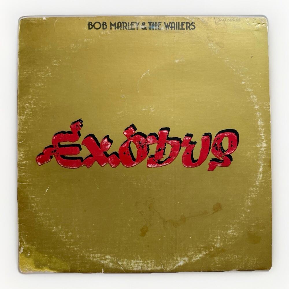 Exodus LP by Bob Marley & The Wailers vinyl 1981 VG+ ILPS9498 Island Records